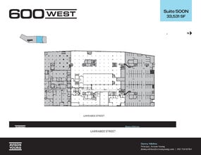 600 W Chicago Ave, Chicago, IL à louer Plan d’étage- Image 1 de 2