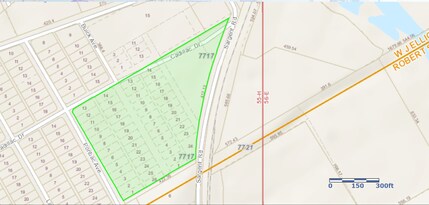1001 Sargent Rd, Dallas, TX - Aerial map view