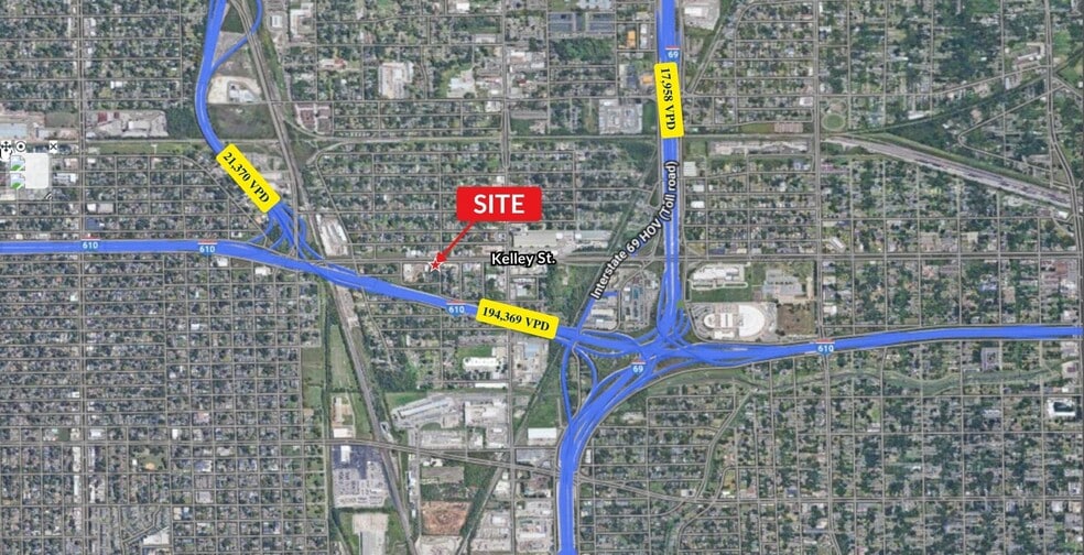 2410 Kelley St, Houston, TX for sale - Aerial - Image 1 of 6