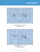 11700 Plaza America Dr, Reston, VA à louer Plan d’étage- Image 1 de 1