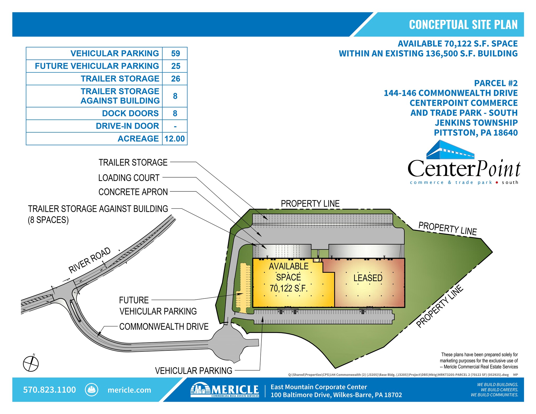 144-154 Commonwealth Dr, Jenkins, PA for lease Site Plan- Image 1 of 6