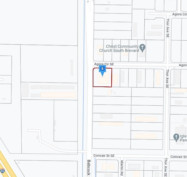 6175 Babcock St SE, Palm Bay, FL à vendre - Plan cadastral - Image 2 de 5