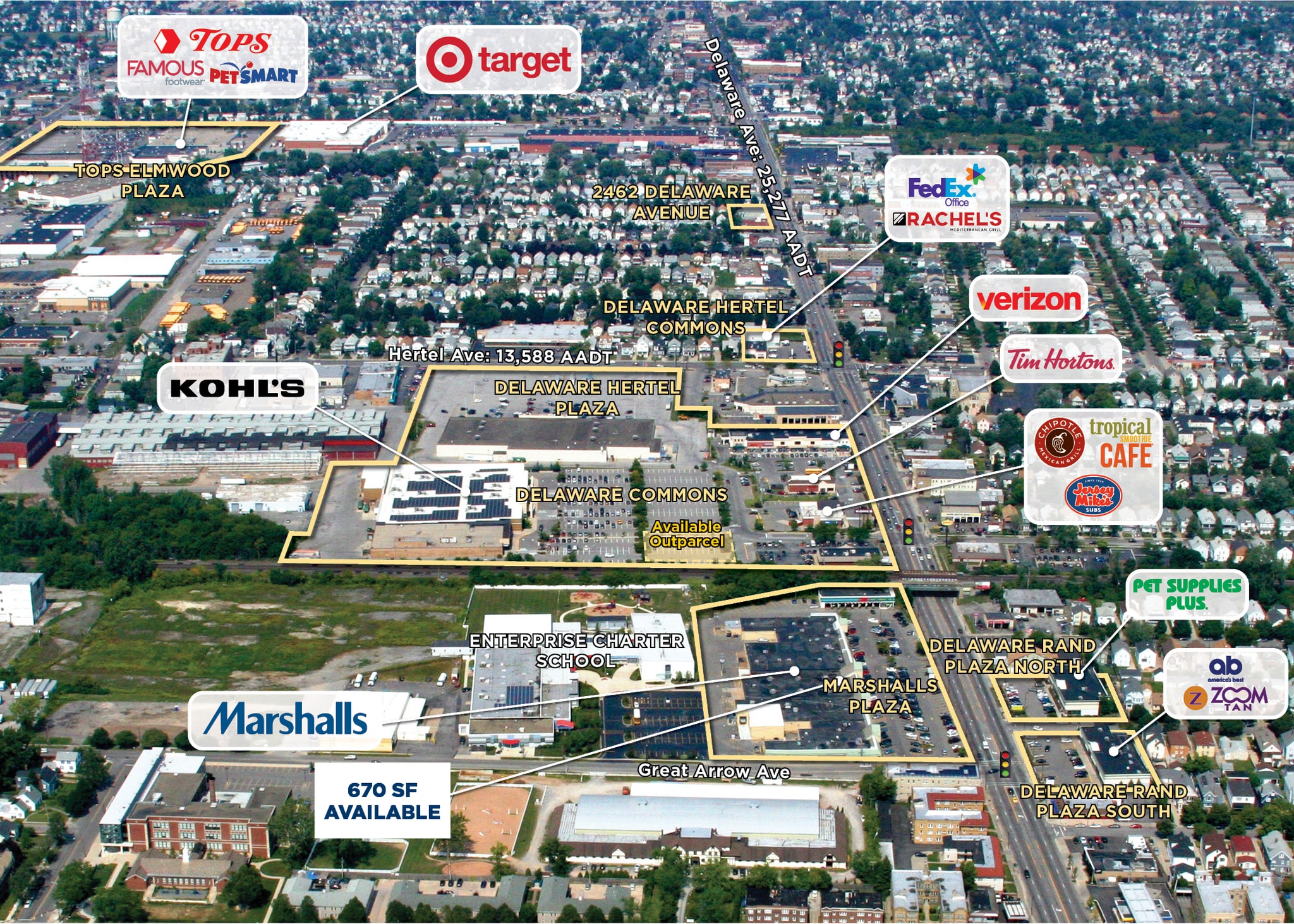 2150 Delaware Ave, Buffalo, NY à louer Photo du bâtiment- Image 1 de 3