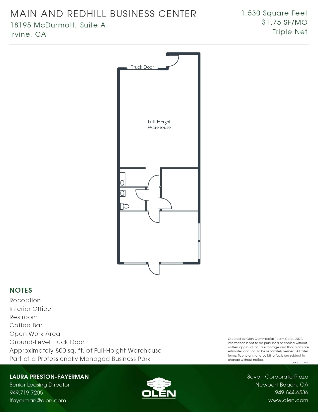 1200 Main St, Irvine, CA à louer Photo intérieure- Image 1 de 1