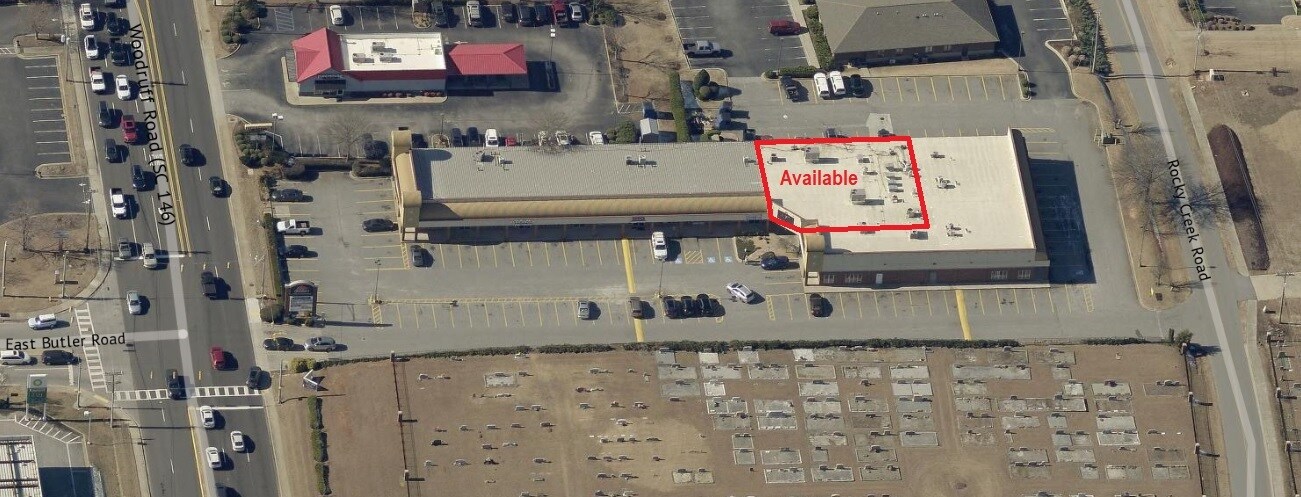 1791 Woodruff Rd, Greenville, SC for lease Aerial- Image 1 of 1