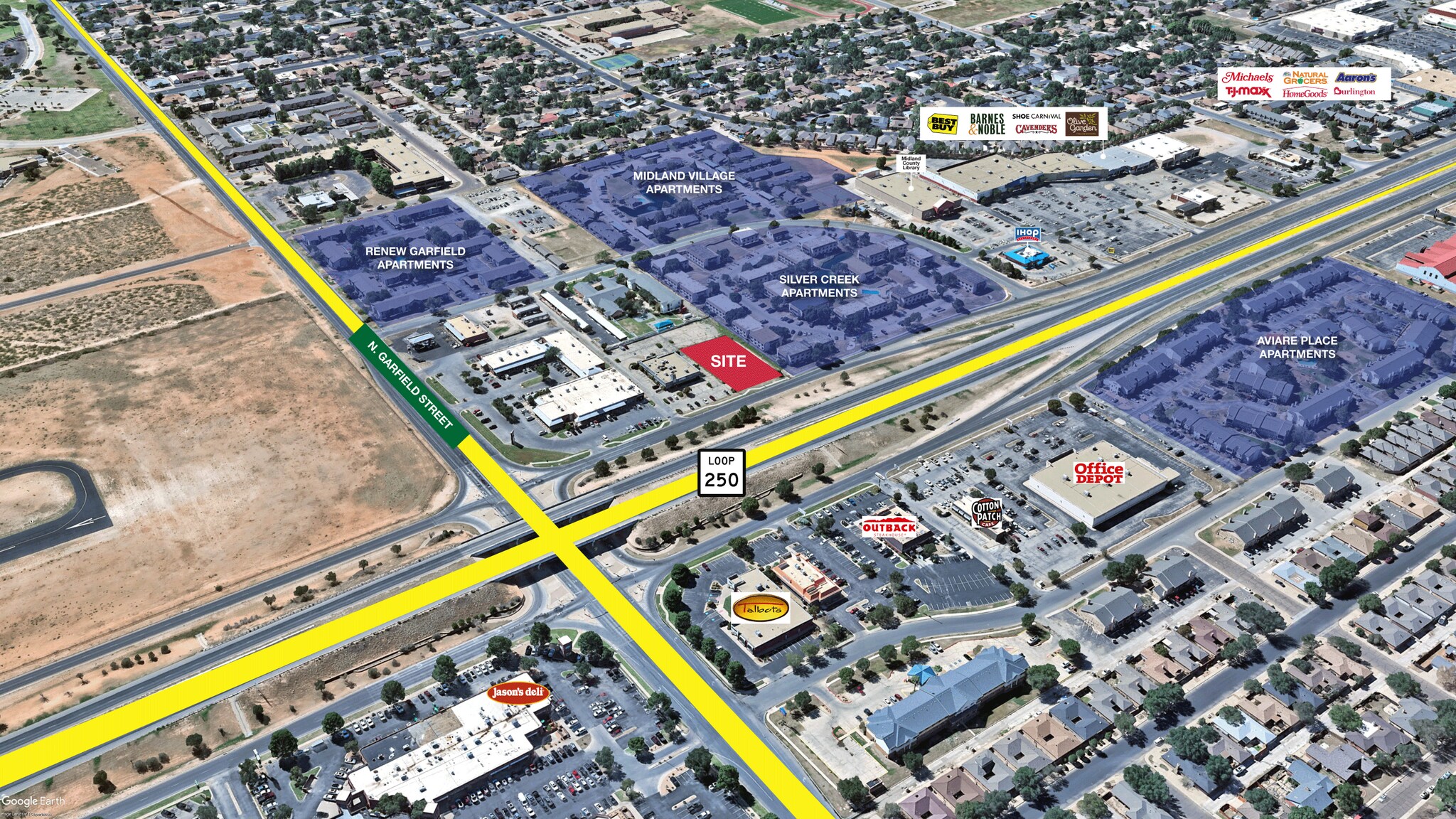 2405 W Loop 250, Midland, TX à vendre Photo du bâtiment- Image 1 de 1