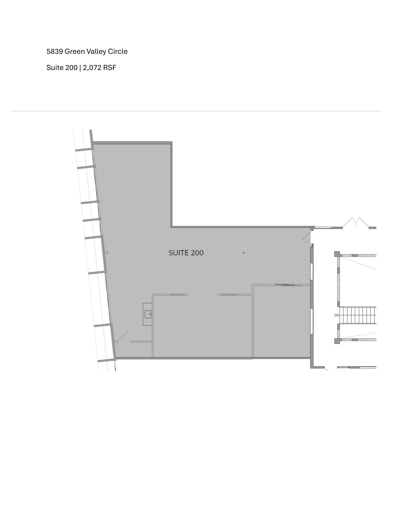 5839-5855 Green Valley Cir, Culver City, CA à louer Plan de site- Image 1 de 1