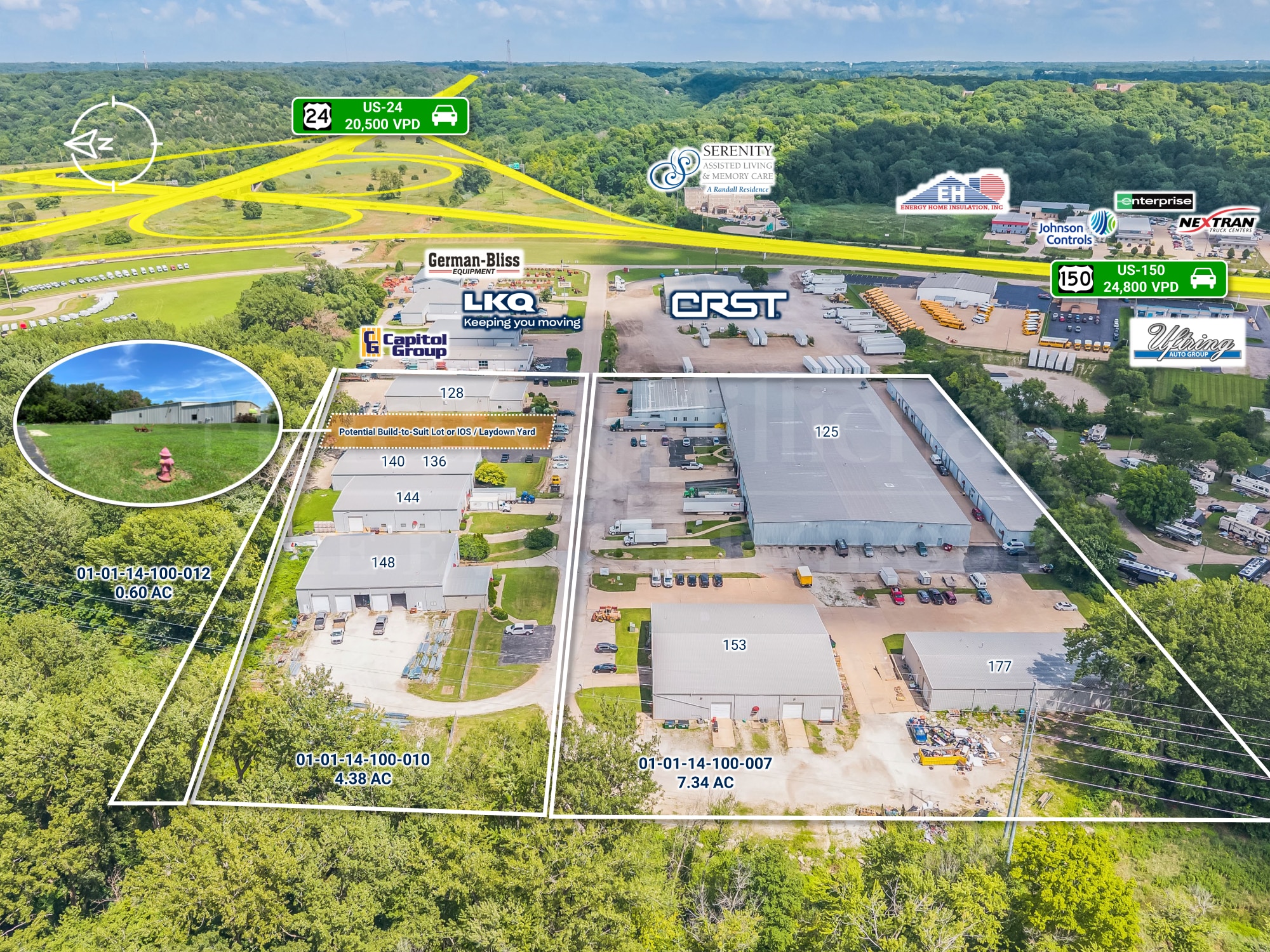 Thunderbird Commerce Park portfolio of 8 properties for sale on LoopNet.ca Aerial- Image 1 of 8