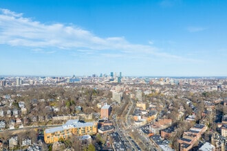 1651 Beacon St, Brookline, MA - Aerial  map view