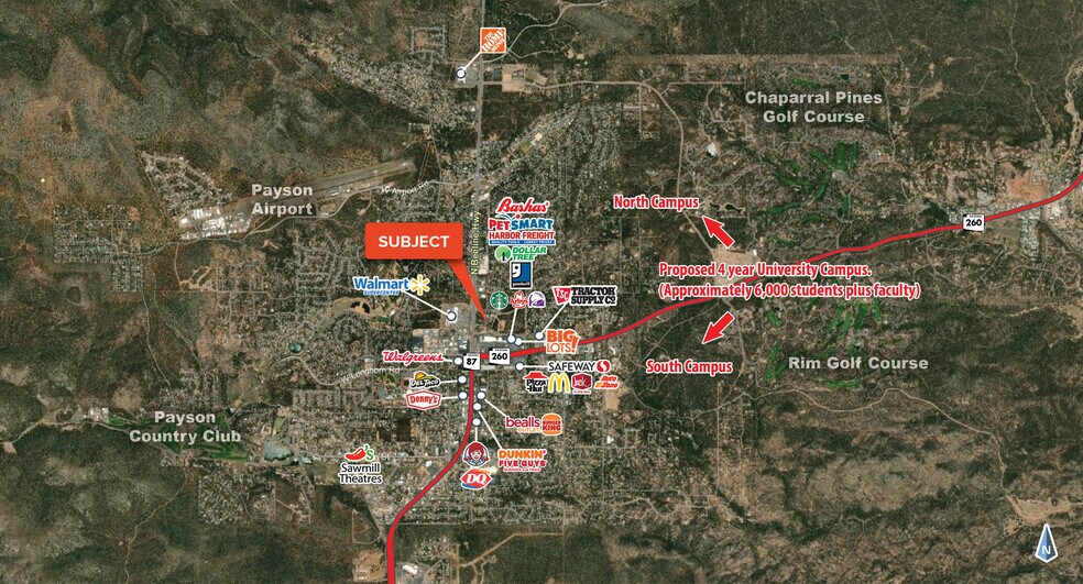 142 E Hwy 260, Payson, AZ à louer - Photo du bâtiment - Image 2 de 6