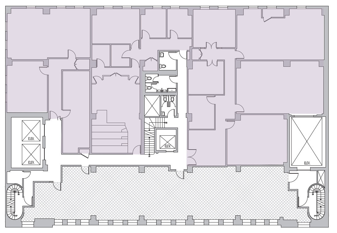 244-250 W 54th St, New York, NY for lease Floor Plan- Image 1 of 1