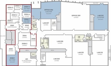 505 Coast Blvd S, La Jolla, CA for lease Floor Plan- Image 2 of 5
