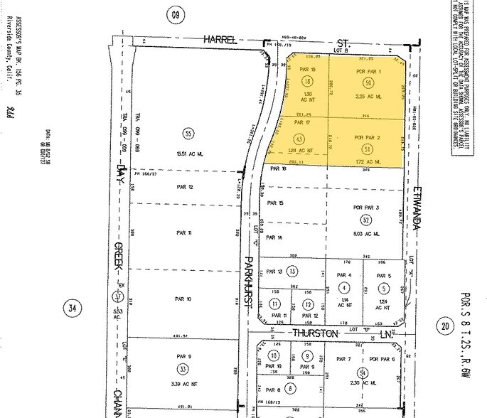 4225 Etiwanda Ave, Jurupa Valley, CA à louer - Plan cadastral - Image 2 de 4