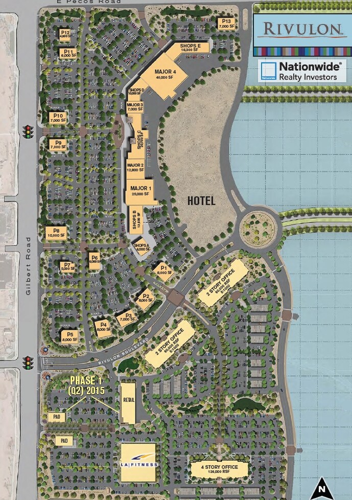 NEC Loop 202 & Gilbert Rd, Gilbert, AZ à louer Photo du bâtiment- Image 1 de 3