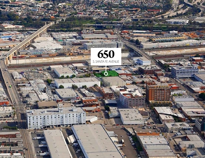 650 S Santa Fe Ave, Los Angeles, CA for lease - Aerial - Image 3 of 10
