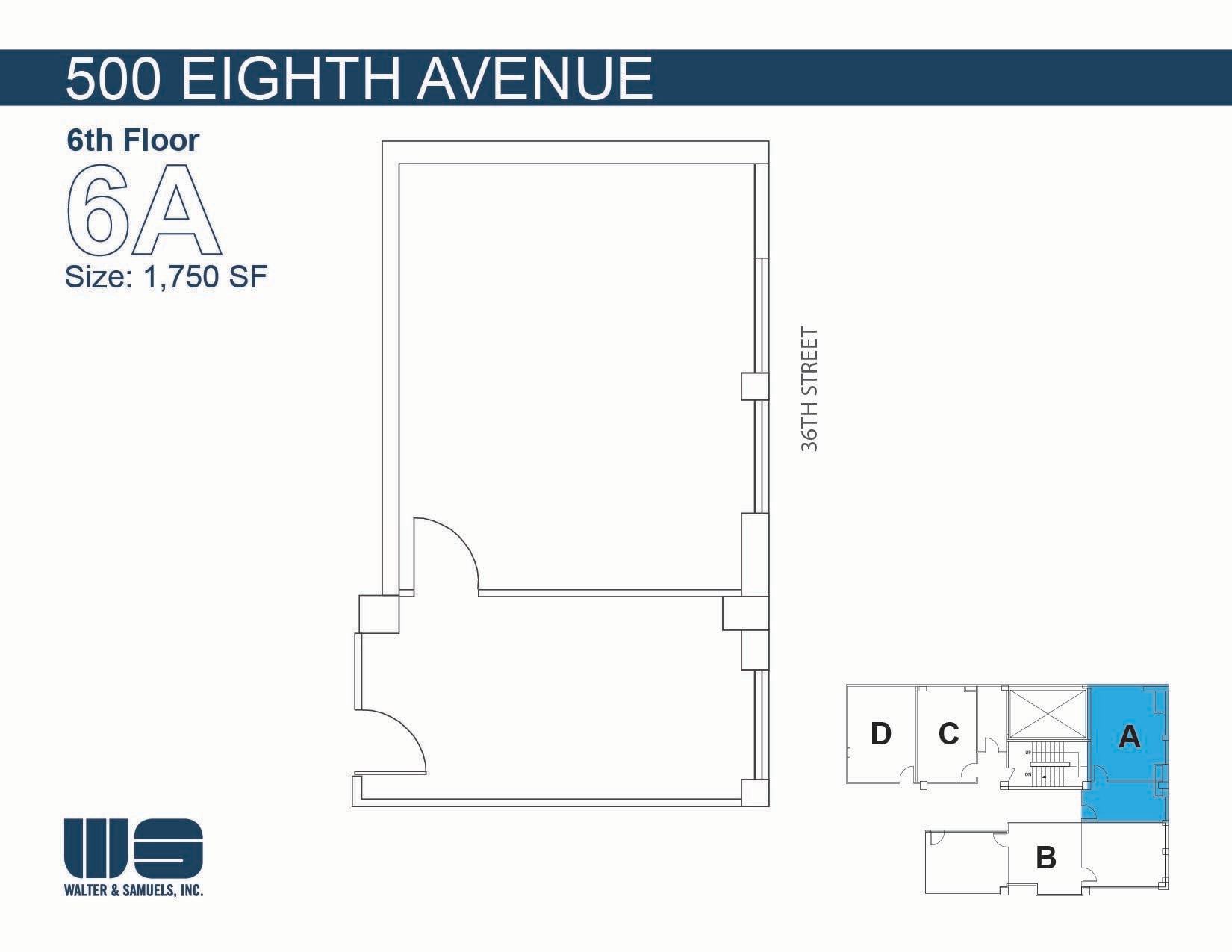500 Eighth Ave, New York, NY à louer Photo intérieure- Image 1 de 1