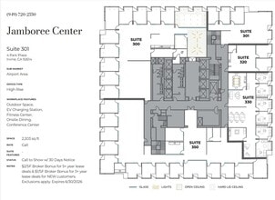 5 Park Plaza, Irvine, CA for lease Floor Plan- Image 1 of 1