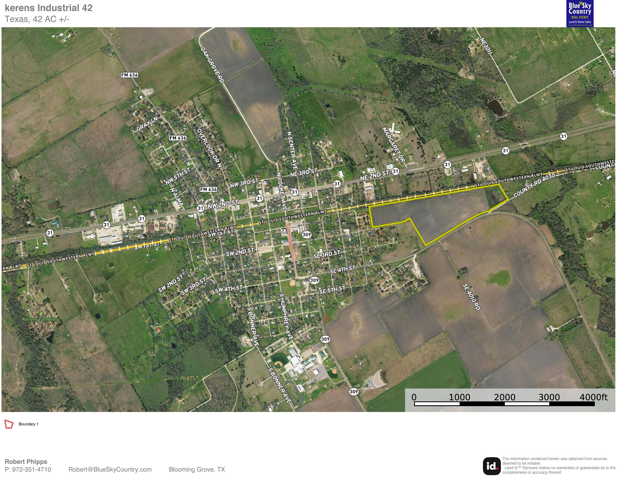 TBD Farm to Market 3096, Kerens, TX à vendre Photo principale- Image 1 de 1