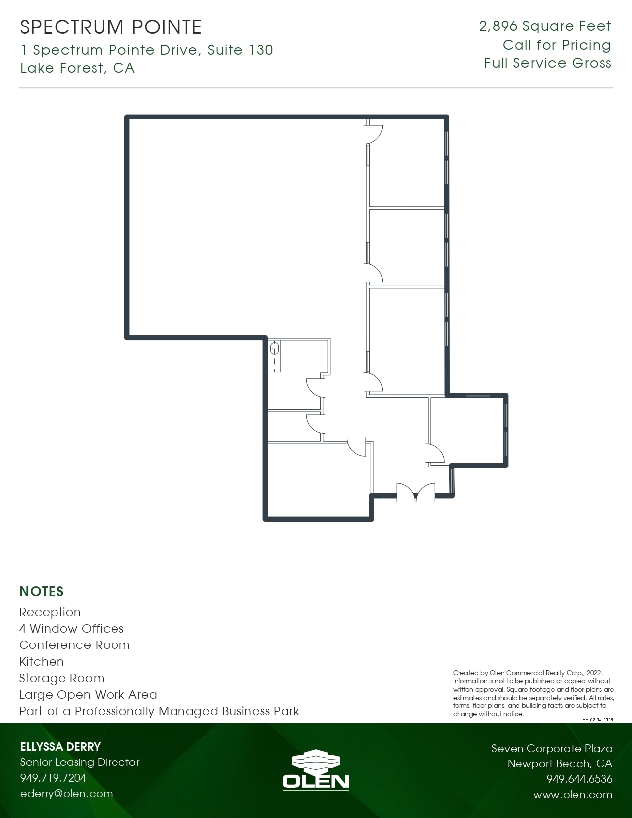 1 Spectrum Pointe Dr, Lake Forest, CA for lease Floor Plan- Image 1 of 1