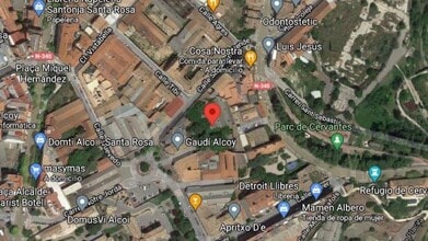 Carrer Nofre Jordà, 16, Alcoy, ALI - AÉRIEN  Vue de la carte