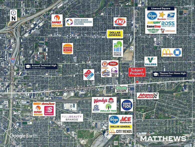 3808 E Washington St, Indianapolis, IN for sale - Building Photo - Image 3 of 3