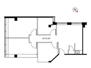 164 Eglinton Ave E, Toronto, ON à louer Plan d’étage- Image 1 de 1