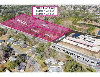 Plus de détails pour 7403 Argyle Forest Blvd, Jacksonville, FL - Terrain à vendre