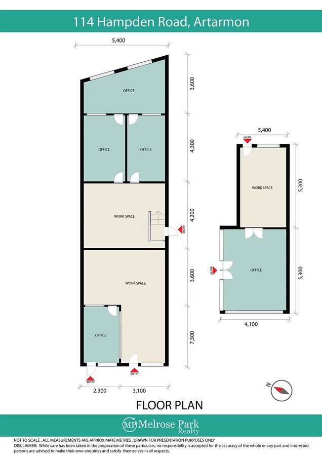 110-114 Hampden Rd, Artarmon, NSW 2064 - Unit 114 -  - Floor Plan - Image 1 of 7