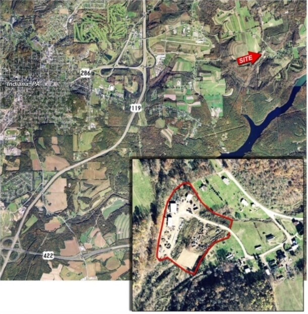 150 Sadler Dr, Indiana, PA à vendre Aérien- Image 1 de 3