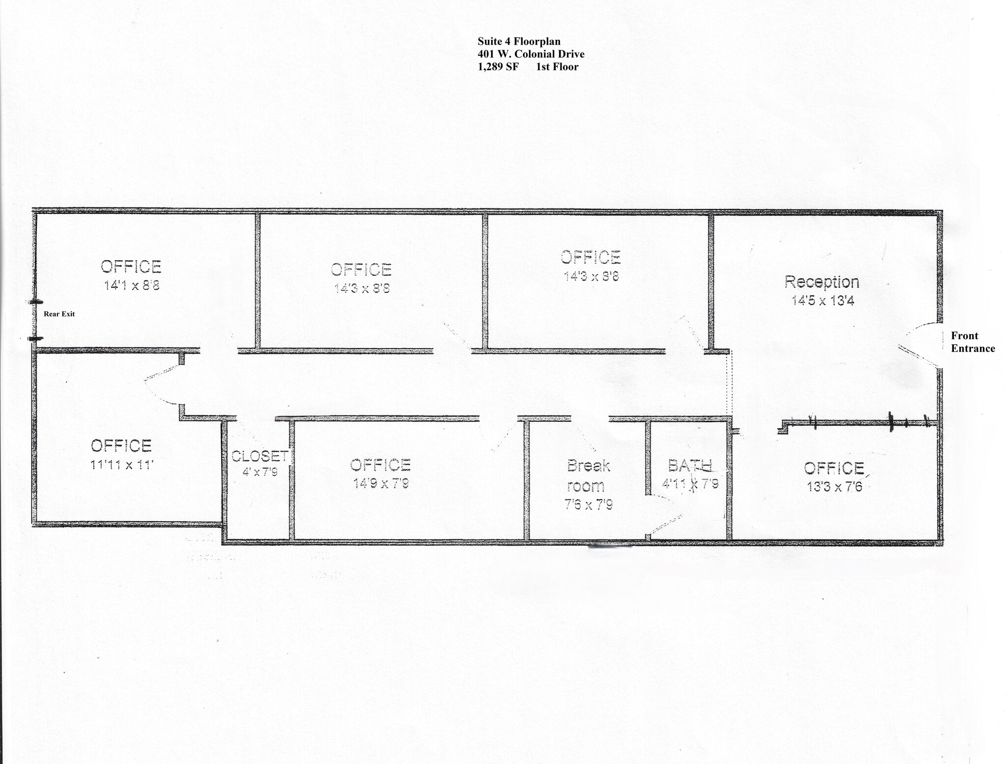 401 W Colonial Dr, Orlando, FL for lease Interior Photo- Image 1 of 1