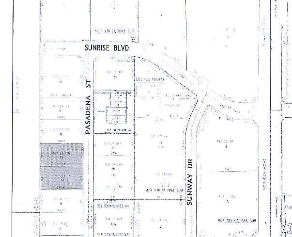 240 N Pasadena St, Gilbert, AZ à vendre - Plan cadastral - Image 2 de 7