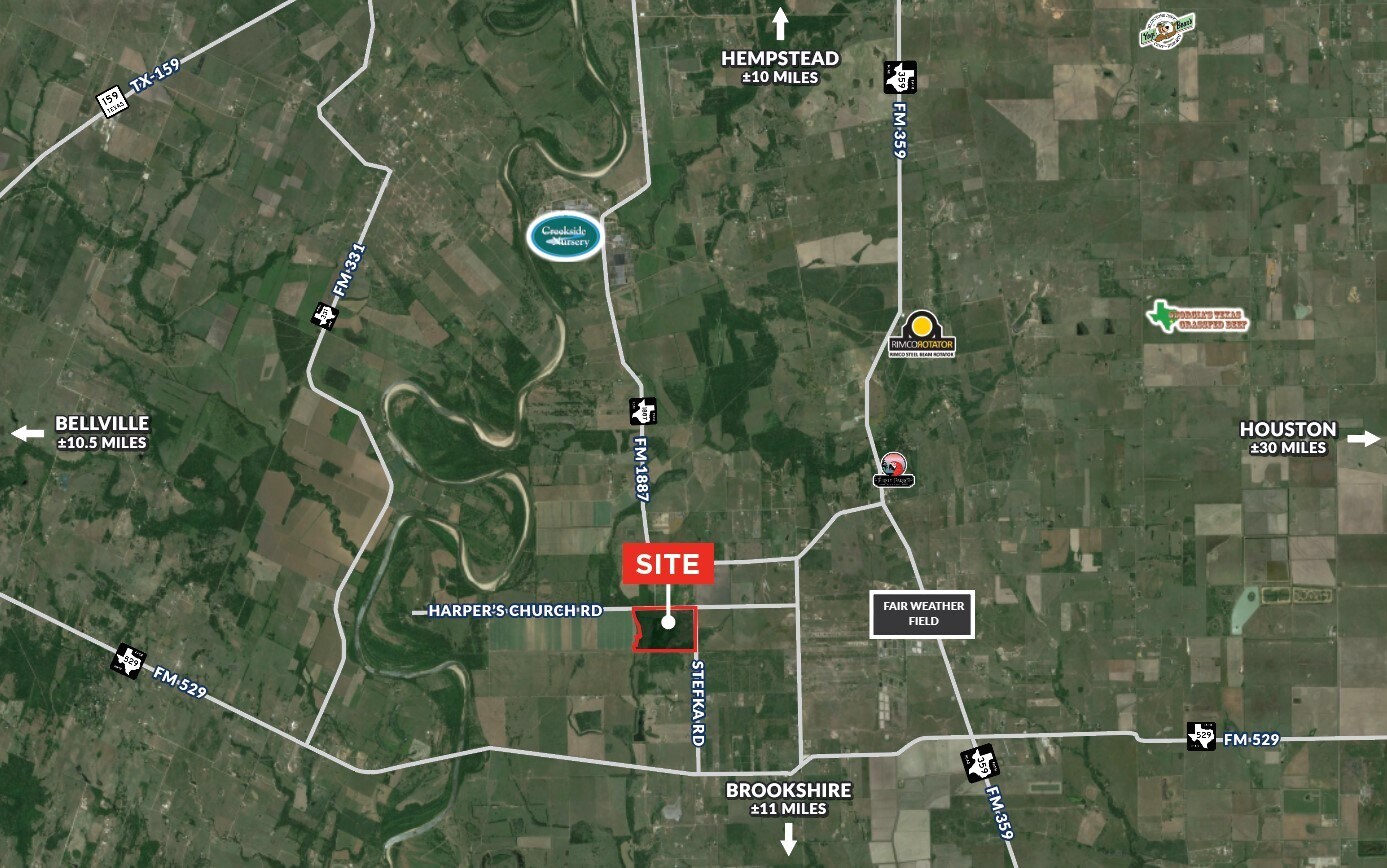 Harpers Church Rd, Hempstead, TX à vendre Aérien- Image 1 de 1