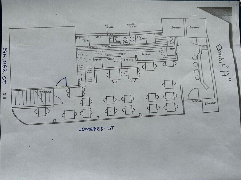 2205 Lombard St, San Francisco, CA for lease - Floor Plan - Image 2 of 2