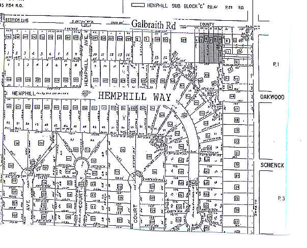 4071-4081 E Galbraith Rd, Cincinnati, OH à louer - Plan cadastral - Image 2 de 4