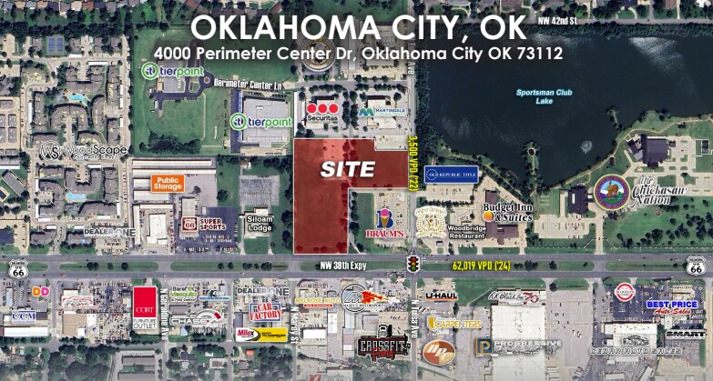 4000 Perimeter Center Dr, Oklahoma City, OK à vendre - Photo du bâtiment - Image 1 de 1