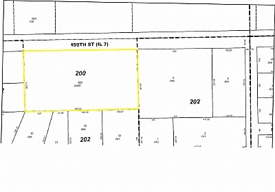 15355 W 159th St, Lockport, IL for sale - Plat Map - Image 2 of 5