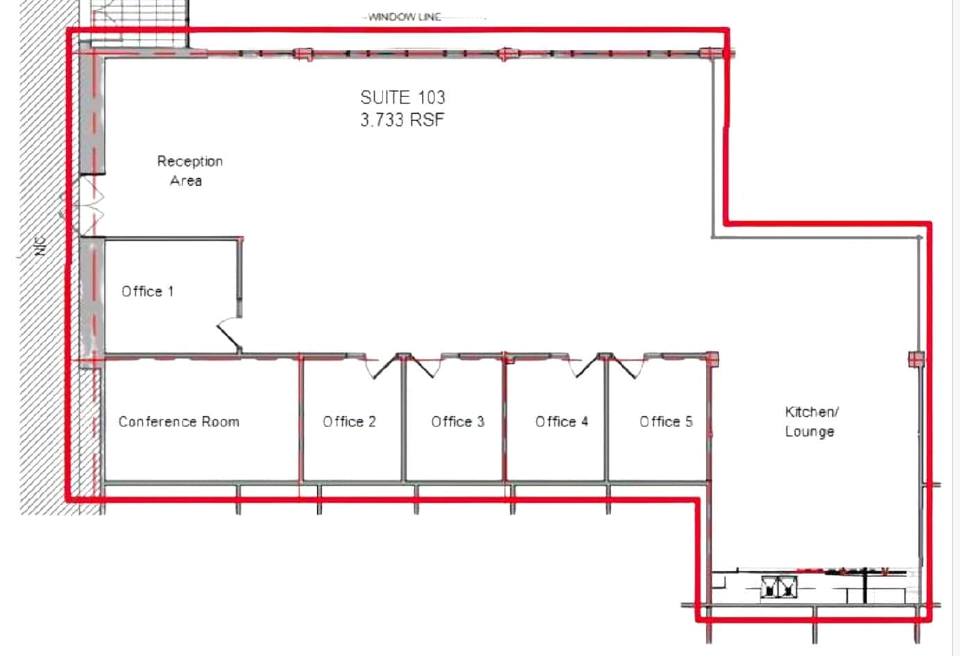 55 Technology Dr, Lowell, MA for lease Floor Plan- Image 1 of 2