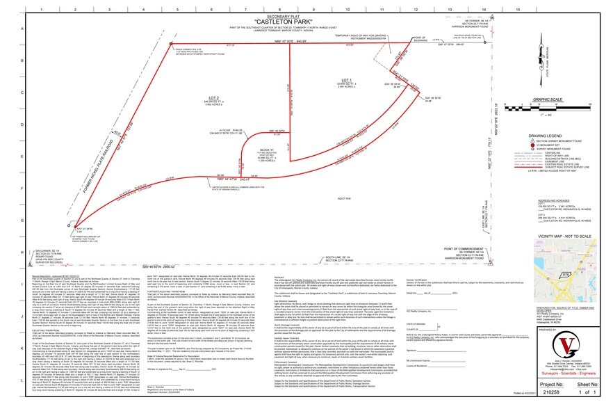 7940 Castleton Road, Indianapolis, IN à vendre - Photo du bâtiment - Image 3 de 3