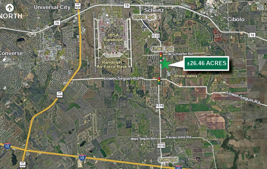 FM 1518, Schertz, TX à vendre - Photo du bâtiment - Image 2 de 5