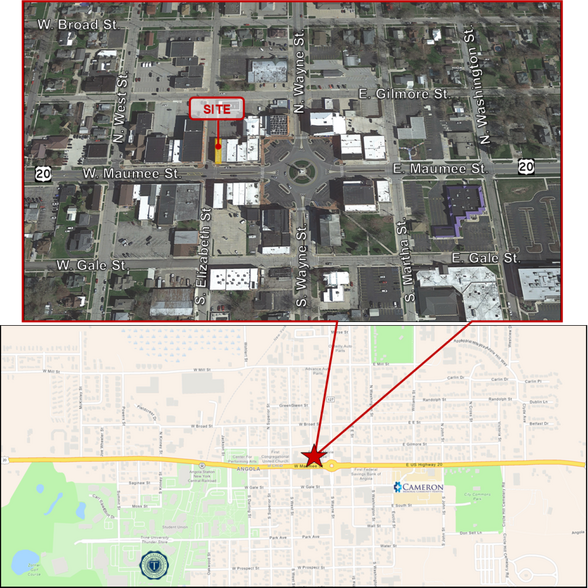 118 W Maumee St, Angola, IN à louer - Photo du bâtiment - Image 2 de 2