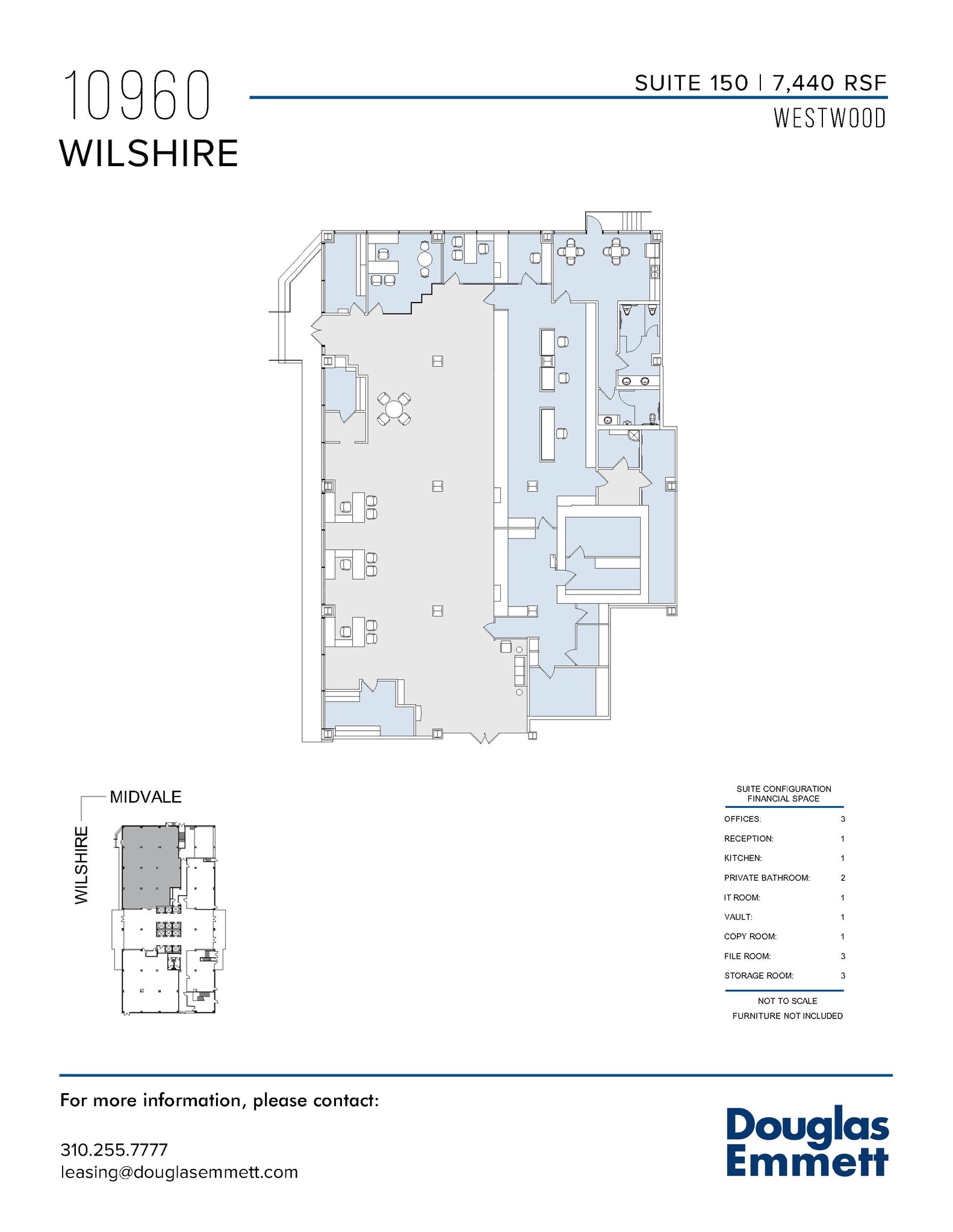 10960 Wilshire Blvd, Los Angeles, CA for lease Floor Plan- Image 1 of 1