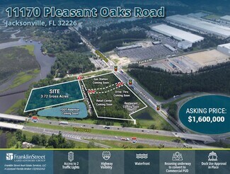 Plus de détails pour 11170 Pleasant Oak Rd N, Jacksonville, FL - Terrain à vendre