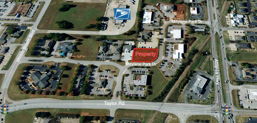 Atlanta Highway/Taylor Road, Montgomery, AL à vendre - Aérien - Image 1 de 2