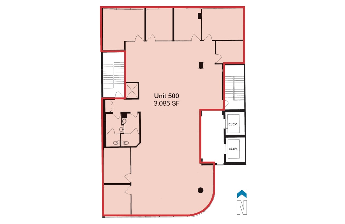 609 W Hastings St, Vancouver, BC for lease Floor Plan- Image 1 of 1