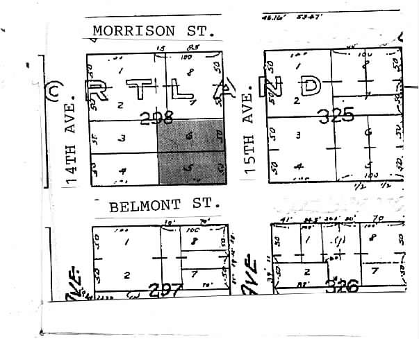829 SE 15th Ave, Portland, OR for sale - Plat Map - Image 2 of 4