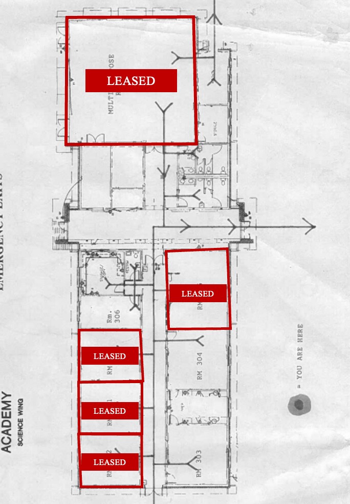 1455 Wakendaw Rd, Mount Pleasant, SC à louer Plan d’étage- Image 1 de 1