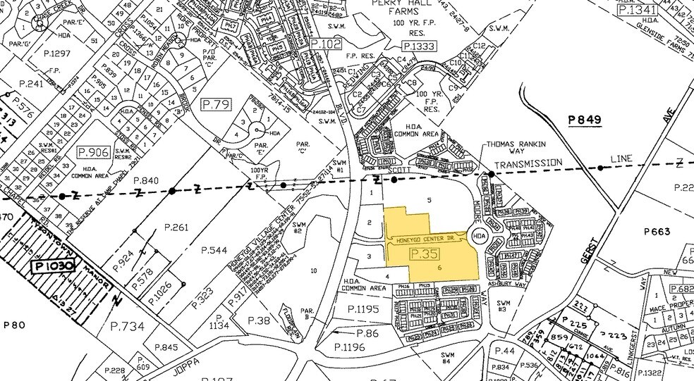 5009 Honeygo Center Dr, Perry Hall, MD à louer - Plan cadastral - Image 3 de 11