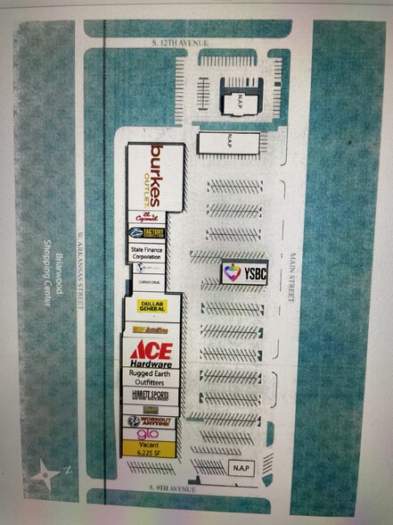 919 W Main St, Durant, OK for lease - Site Plan - Image 1 of 2