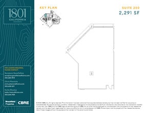 1801 California St, Denver, CO for lease Floor Plan- Image 1 of 1