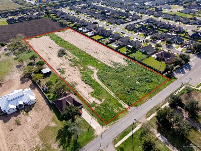 1802 N Jackson Rd, Edinburg, TX à vendre - Aérien - Image 2 de 9